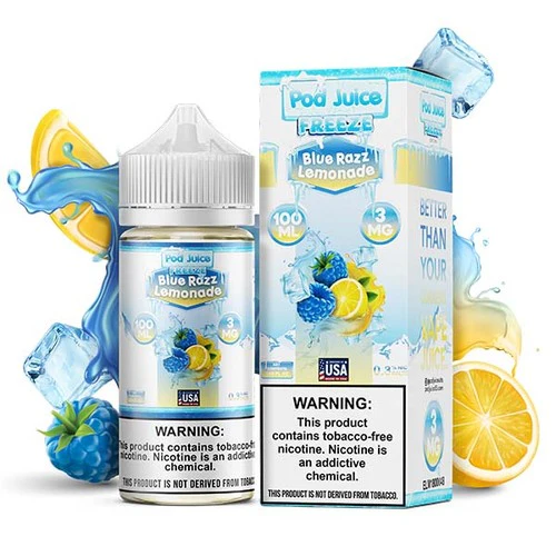 Pod Juice Blue Razz Lemonade (Freebase)