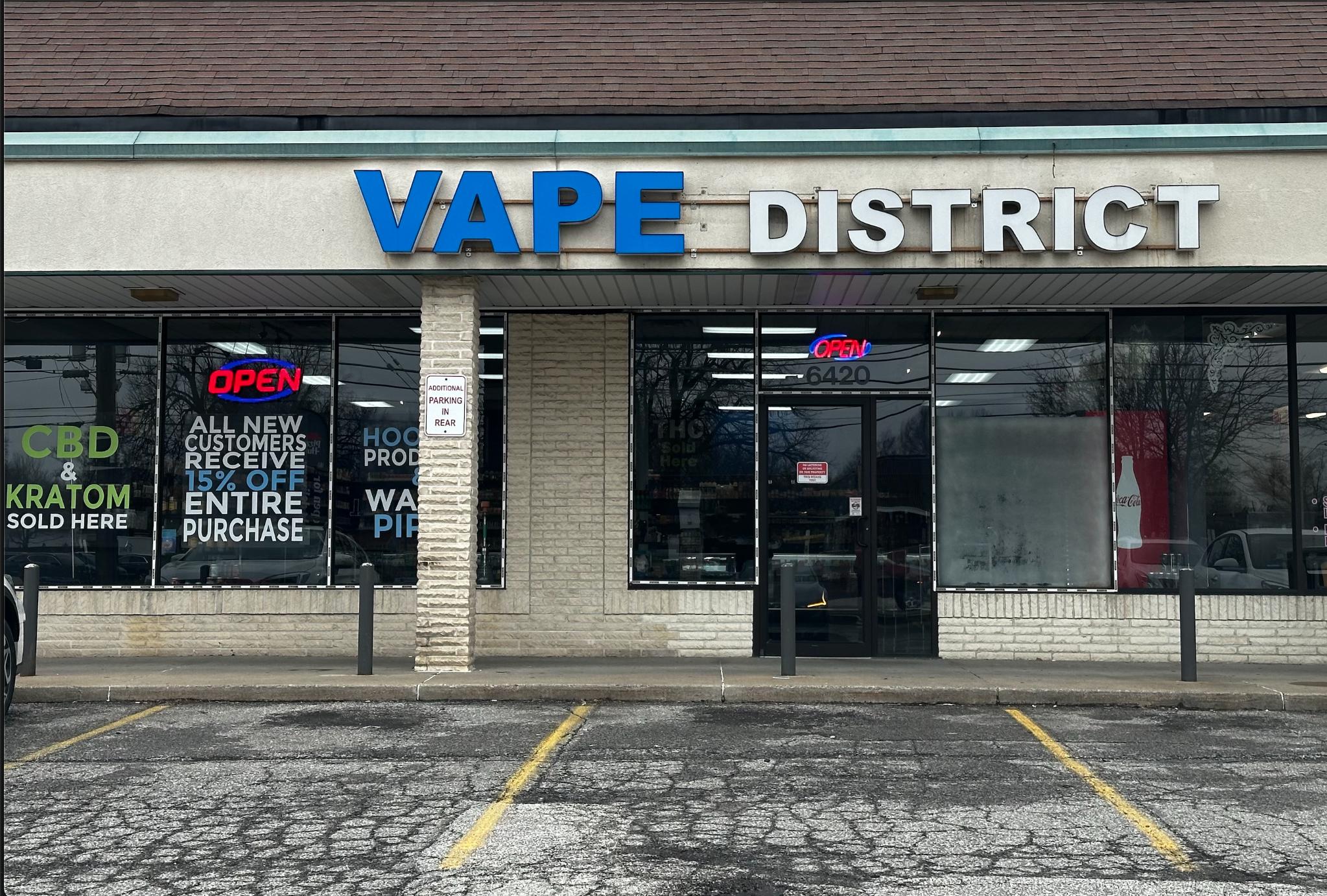 Vape District — Parma Heights storefront