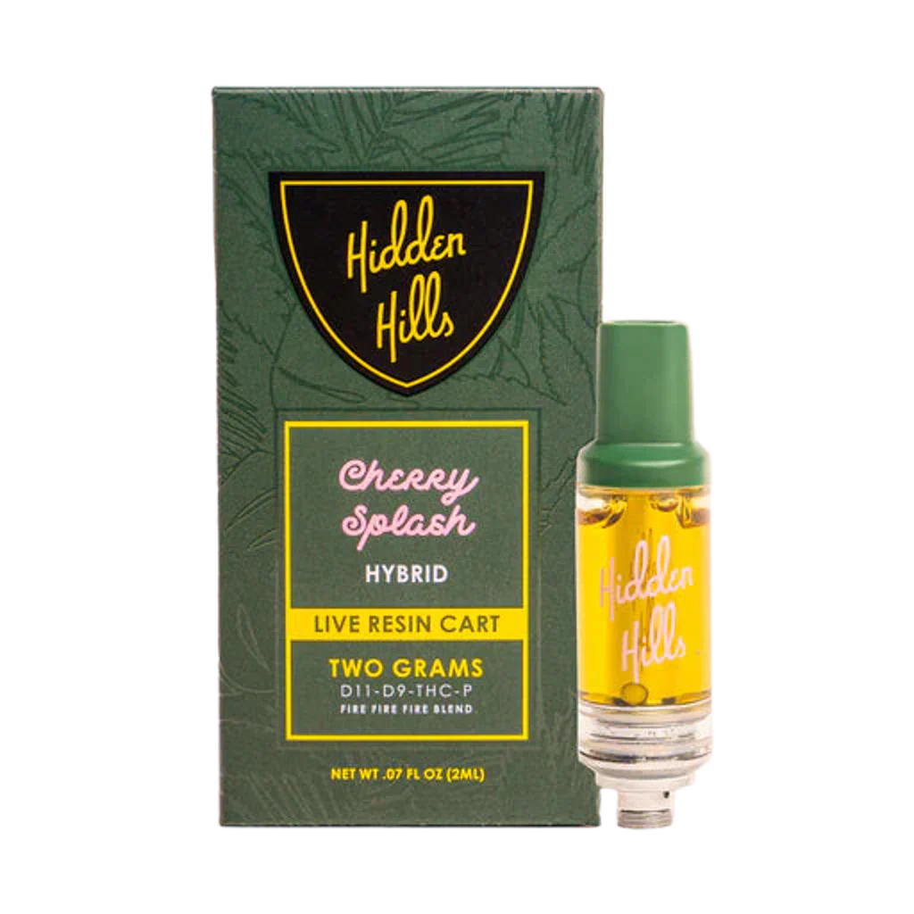 Hidden Hills live resin cart